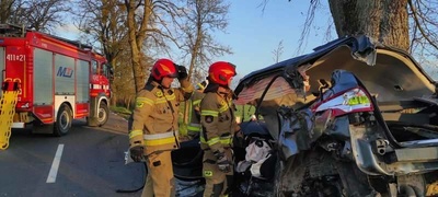 Poważny wypadek pod Braniewem
