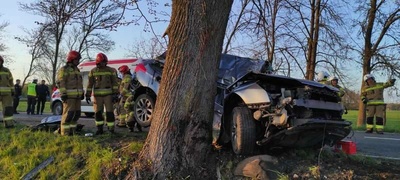 Poważny wypadek pod Braniewem