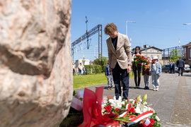 \"Piętno na ludzkości\". Upamiętnili ofiary KL Stutthof