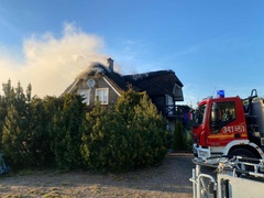 Pożar pod Milejewem