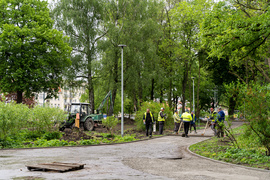 Tak zmienia się park Planty