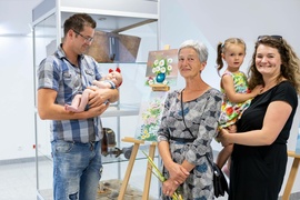 Wernisaż poplenerowy kobiecej grupy malarskiej