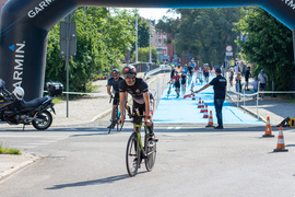 Elbląg w niedzielę żyje triathlonem