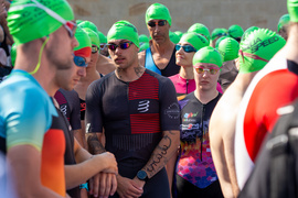 Elbląg w niedzielę żyje triathlonem