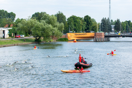 Elbląg w niedzielę żyje triathlonem