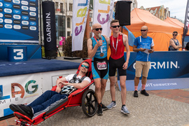 Elbląg w niedzielę żyje triathlonem