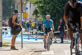 Elbląg w niedzielę żyje triathlonem