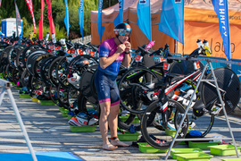 Elbląg w niedzielę żyje triathlonem