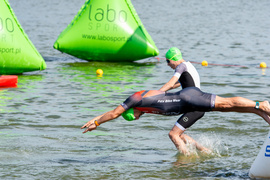 Elbląg w niedzielę żyje triathlonem