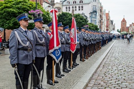 Apel i festyn. Policjanci świętują w Elblągu