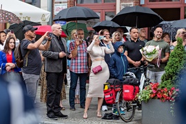 Apel i festyn. Policjanci świętują w Elblągu