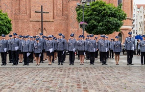 Apel i festyn. Policjanci świętują w Elblągu