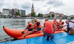 Na rzece sporo się dzieje