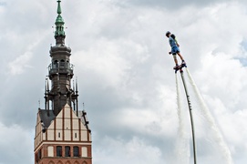 Na rzece sporo się dzieje