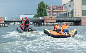 Na rzece sporo się dzieje