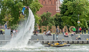 Na rzece sporo się dzieje