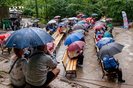 Deszczowy \"Magik\" w Bażantarni
