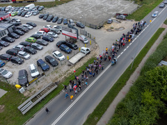 Ruszyli z Elbląga na Jasną Górę