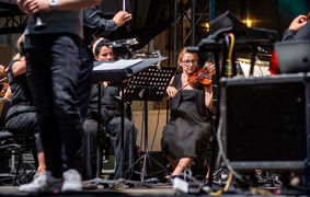 Koncert i ognisty spektakl