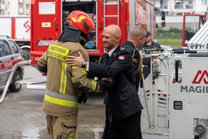 Zmiana warty u strażaków