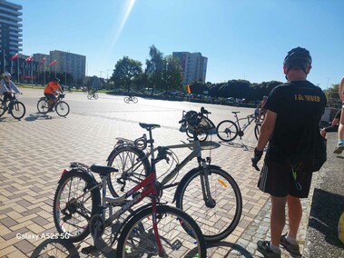 Rowerem przez miasto