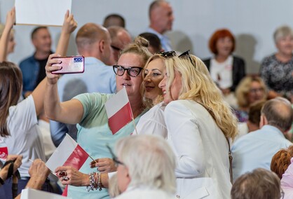 Donald Tusk w Elblągu mówił o porcie