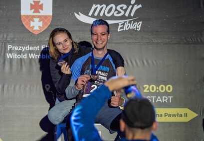 Nocne bieganie na Modrzewinie