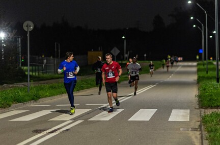 Nocne bieganie na Modrzewinie