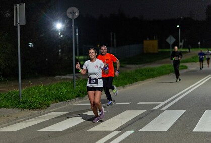 Nocne bieganie na Modrzewinie