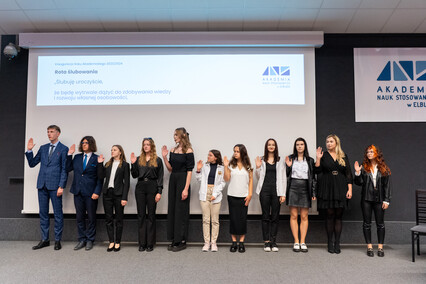 Studenci ANS w Elblągu zainaugurowali rok akademicki Studenci ANS w Elblągu zainaugurowali rok akademicki