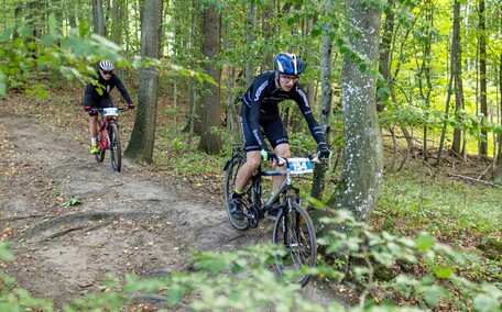 Rowerem po Bażantarni