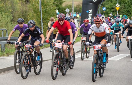 Rowerem po Bażantarni