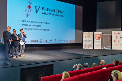 Krzysztof Borzęcki zwycięzcą V Wielkiego Testu Wiedzy o Elblągu