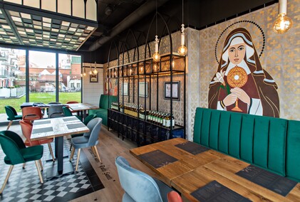 Legendarna włoska pizza nad elbląską rzeką