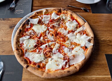 Legendarna włoska pizza nad elbląską rzeką