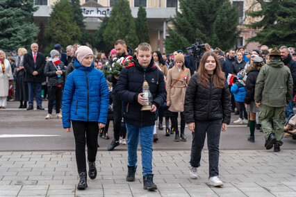 Elblążanie uczcili 105. rocznicę odzyskania niepodległości