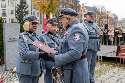 Elblążanie uczcili 105. rocznicę odzyskania niepodległości