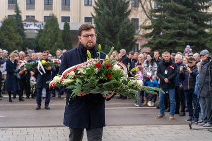 Elblążanie uczcili 105. rocznicę odzyskania niepodległości