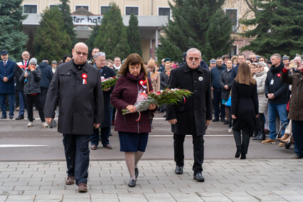 Elblążanie uczcili 105. rocznicę odzyskania niepodległości