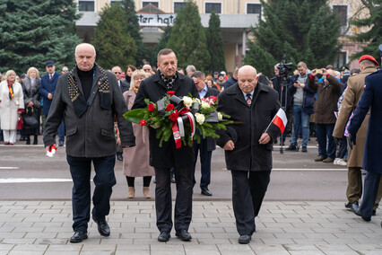 Elblążanie uczcili 105. rocznicę odzyskania niepodległości