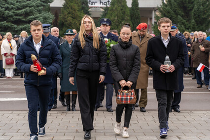 Elblążanie uczcili 105. rocznicę odzyskania niepodległości