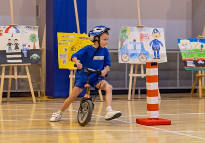 O bezpieczeństwie na sportowo i z zabawą
