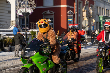 Przyjechały MotoMikołaje