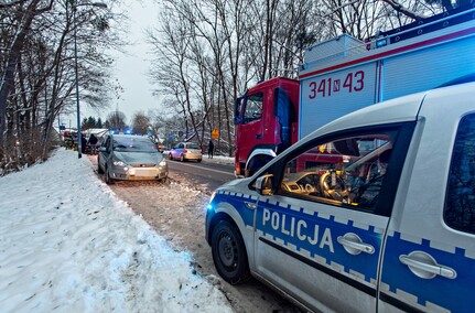 Zderzenia na Kościuszki i Dąbka