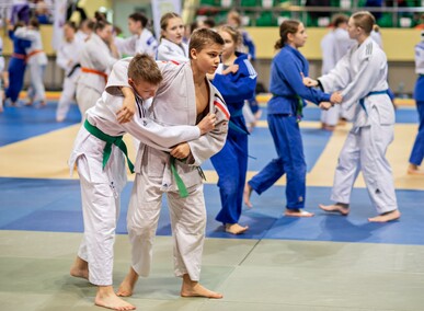 Judocy trenują w Elblągu