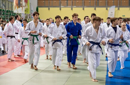 Judocy trenują w Elblągu