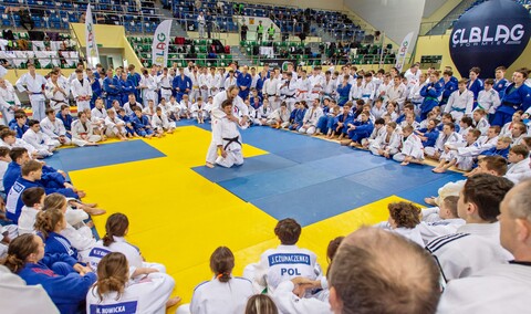 Judocy trenują w Elblągu