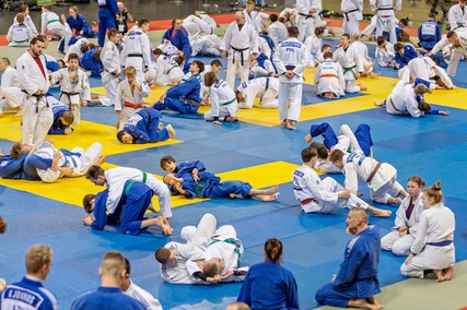 Judocy trenują w Elblągu