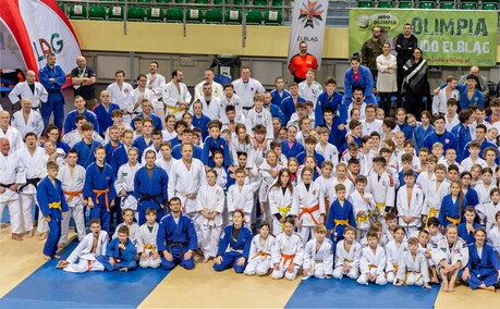 Judocy trenują w Elblągu