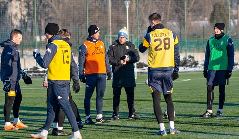 Olimpijczycy na początku przygotowań